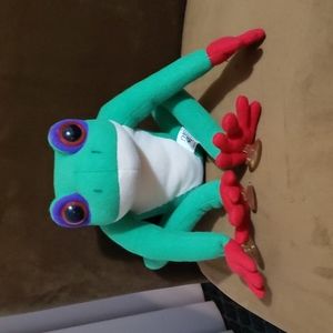 Frog Enchanted 9" EUC *1 Suction Missing